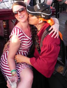 Being romanced by a pirate in Mexico